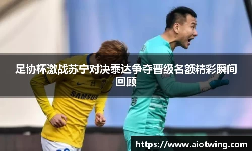 足协杯激战苏宁对决泰达争夺晋级名额精彩瞬间回顾